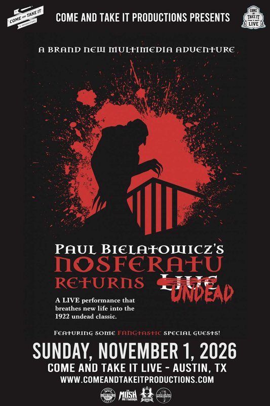 Paul Bielatowicz’s NOSFERATU LIVE