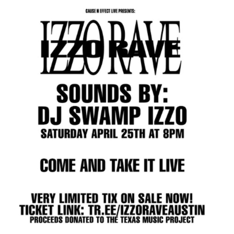 SWAMP IZZO RAVE Featuring DJ Swamp Izzo