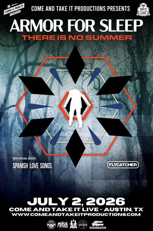 ARMOR FOR SLEEP: There Is No Summer Tour