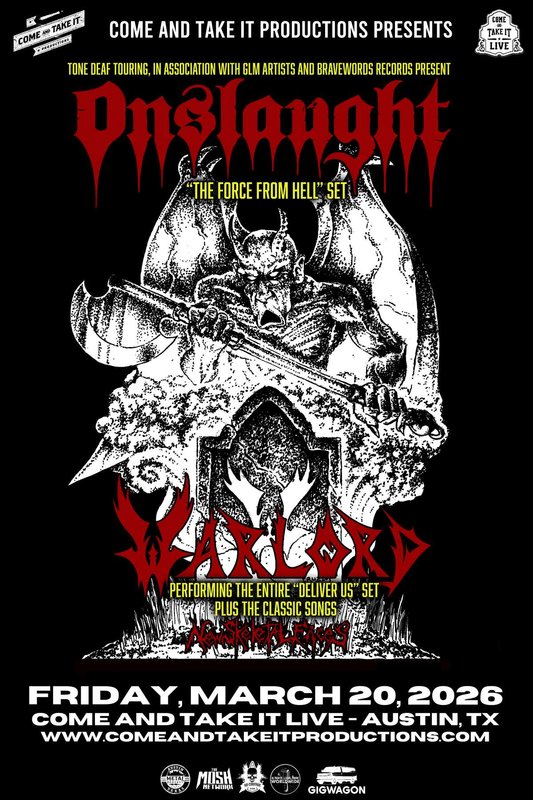 ONSLAUGHT: Performing ‘The Force’ and ‘Power From Hell’