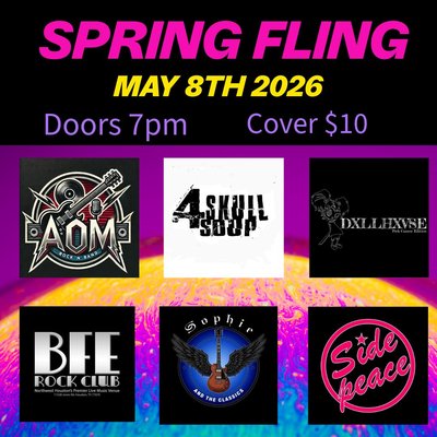 All Over The Map, 4 Skull Soup, Dxllhxvse, Sophie and The Classics, Side Peace